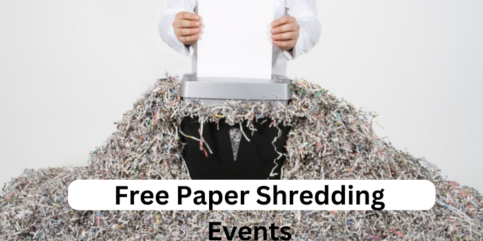 What is Free Paper Shredding Events?